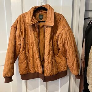 Wild Fable Quilted Tan Jacket